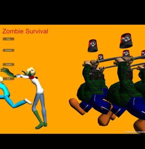 The Main Menu for our game